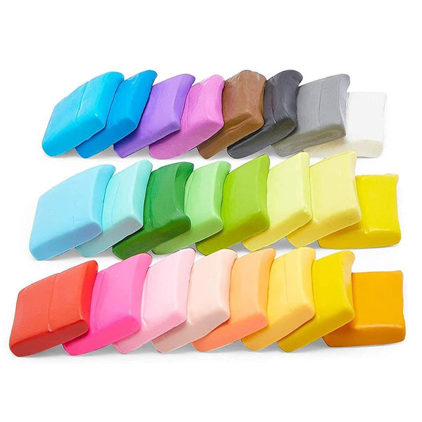 24 Colors Polymer Clay, Oven Bake Modeling for DIY Crafts - image 1