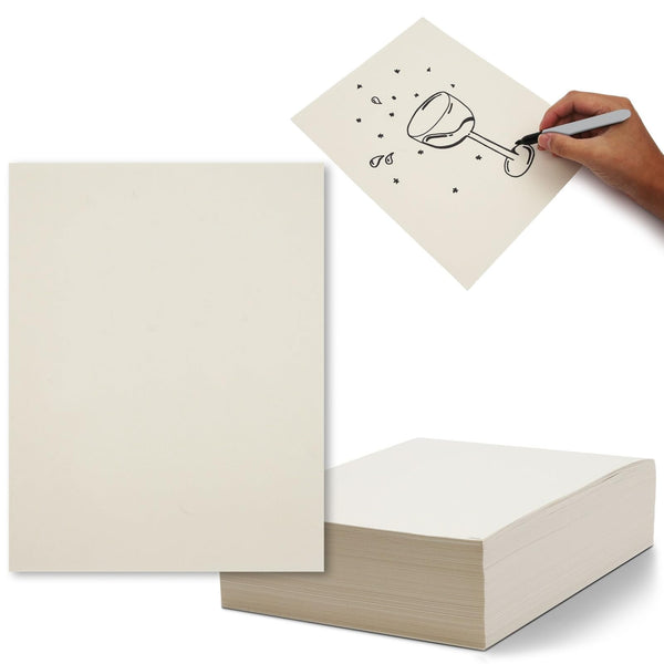 Bright Creations Newsprint Paper - 8.5 x 11 In, 500 Sheets, White - Uncoated Sheets for Sketching, Drawing & Doodling, Crafts, Packing & Printing - image 1