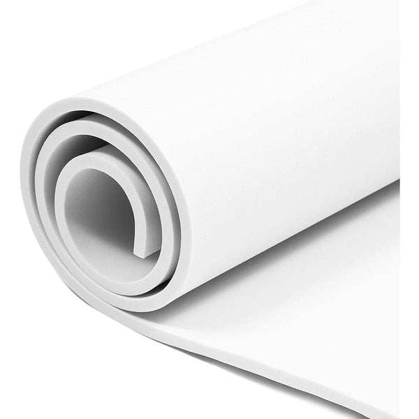 Bright Creations 6mm EVA Foam Sheets - 6mm, 14 x 39 in, White - High Density Craft Foam for Cosplay & DIY Supplies - Moldable Craft Sheets for Costume Making & Decoration - image 1