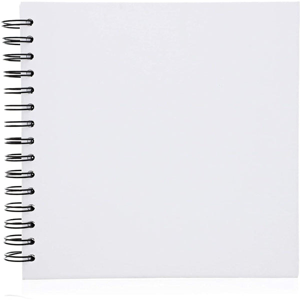 Paper Junkie 8x8 Inch Scrapbook Photo Album for Family Photos, Wedding Guest Book, Anniversary (40 Sheets) - Scrapbook Album - Scrap Book - Drawing Notebook - image 1