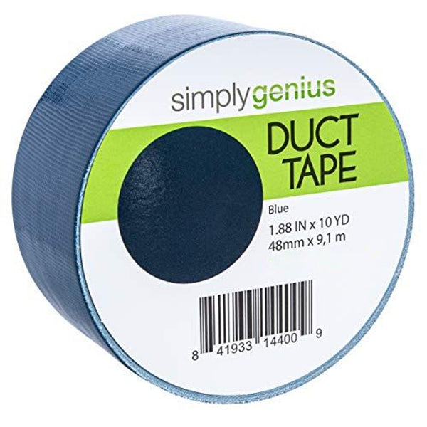 Simply Genius Decorative Duct Tape for Crafts - 1 Roll, 1.88 In x 10 yd, Navy Blue - Duct Tape & Patterned Design for DIY Projects - image 1