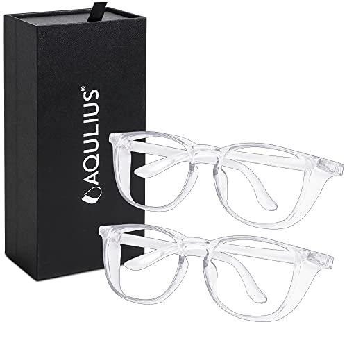 Aqulius Safety Glasses - Anti-Fog Eye Protection for Shooting - Scratch-Resistant Safety Glasses for Men - Protective Eyewear for Women - 2-Pack, Medium, Clear - image 1