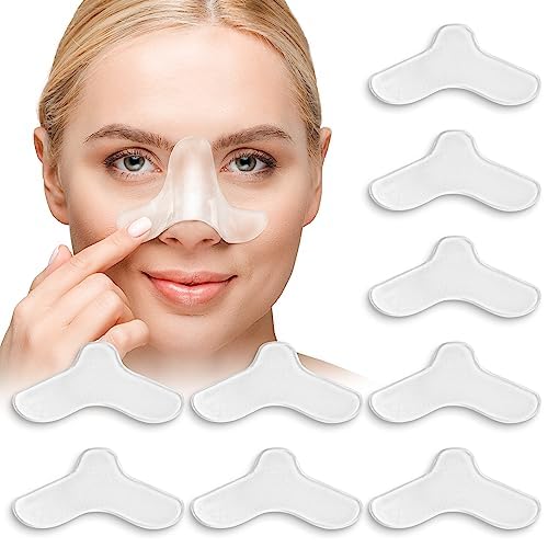 Impresa 10 Count Nose Pads & Nasal Liners - trimmable Inserts & Mask Cushion - Secure Seal & CPAP Nasal Pads for Sleep Apnea - Soft Nose Protector - image 1