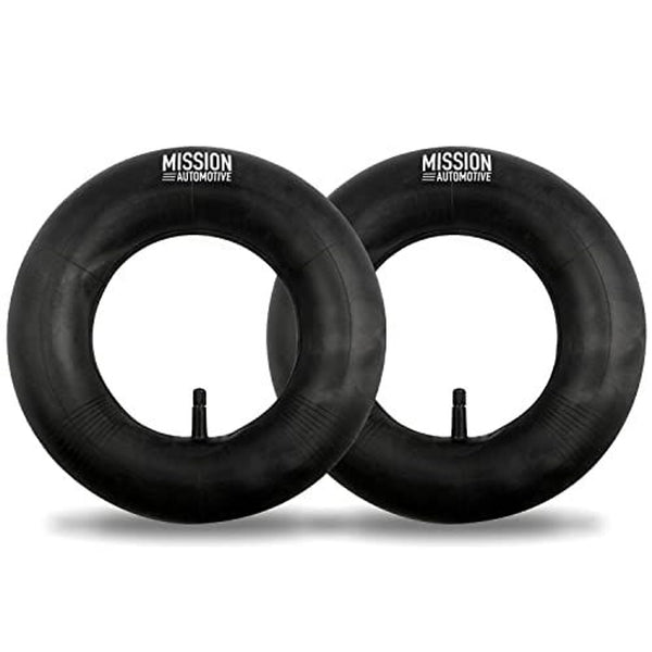 Mission Automotive 4.80/4.00-8 in Tire Inner Tubes for Wheelbarrow Wheels - Fits Trailer Tire Tube - Pack of 2 - image 1