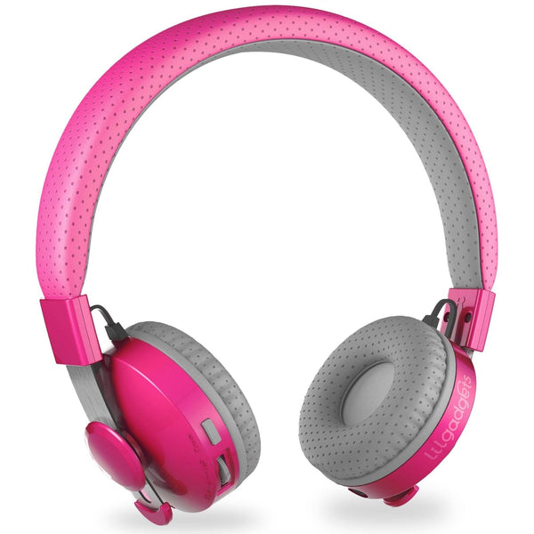 LilGadgets On-Ear Kids Headphones - 4+ Years, Pink, Untangled Pro - Bluetooth Kids Headset with SharePort & 3.5mm Jack - Volume Limited 93 dB & 12-Hour Playtime - image 1