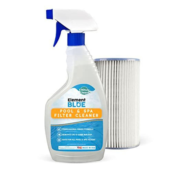 Element Blue Pool Filter Cleaner Spray - Removes Sunscreen & Oils from Spa Filters - Foam-Free Formula for Pool Cleaner - 32 fl oz - image 1