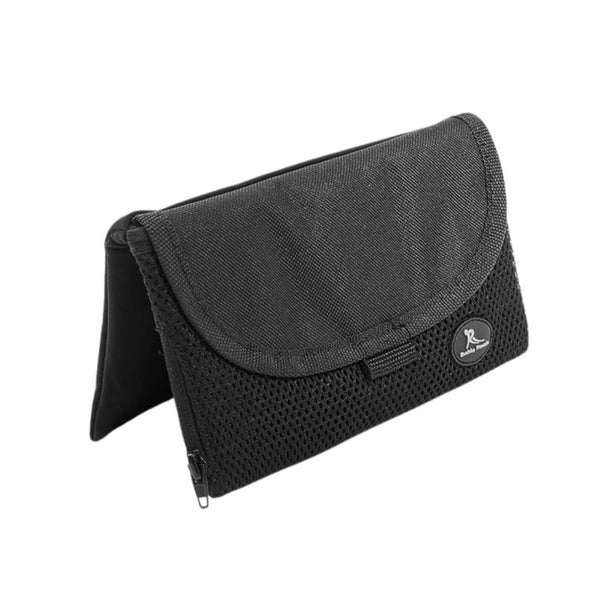 Running Buddy Fanny Pack - Water-Resistant Running Gear Waist Bag - Sweat-Proof Phone & Money Belt Pocket - No-Bounce Chafe-Free Running Belt - XL, Black - image 1