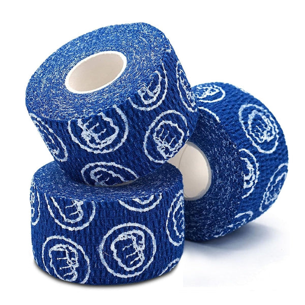 WOD Nation Weightlifting Hook Grip Athletic Tape - Sweat-Proof Strips for Powerlifting Workouts - Easy-Tear Grip Tape for Gym - Flexible Finger Wrap & Thumb Wrap - 24 Pack, 23 ft Rolls, Blue - image 1