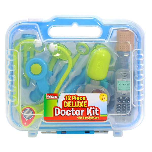 Kidzlane Doctor Kit for Kids - Kids Doctor Playset with Electronic Stethoscope - Kid Doctor Play Set - Pretend Play Doctor Set for Toddlers - Children's Realistic Dr. Kit with Sounds - image 1