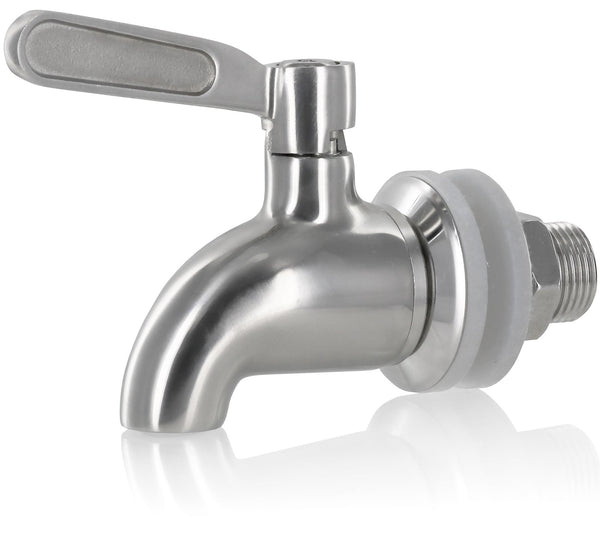 Estilo Beverage Dispenser Replacement Spigot, Single | Jug Spout, Spicket, Drink Dispensers for Parties, Party Serveware | Hot&Cold Milk, Juice, Lemonade, Pumpkin, Sangria, Cocktail, Ice Tea - image 1