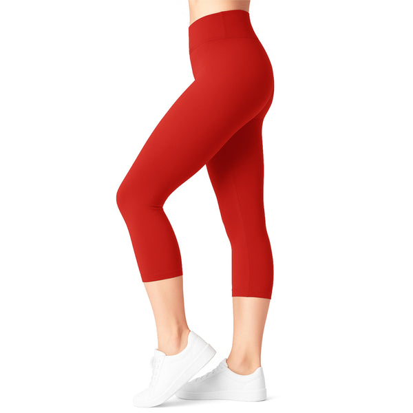 SATINA High Waisted Leggings for Women - Capri, Full Length, Fleece and with Pockets Women's Leggings - New - image 1