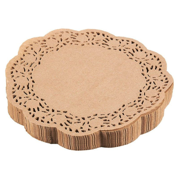Lace Paper Doilies, Round Placemats (9 In, 250-Pack)
