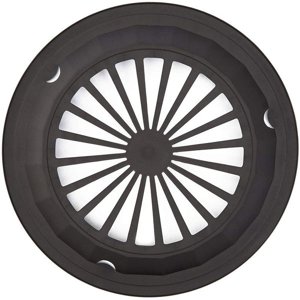 Juvale Reusable Plastic Holders for Paper Plates (Set of 20, Black, 10 in.)